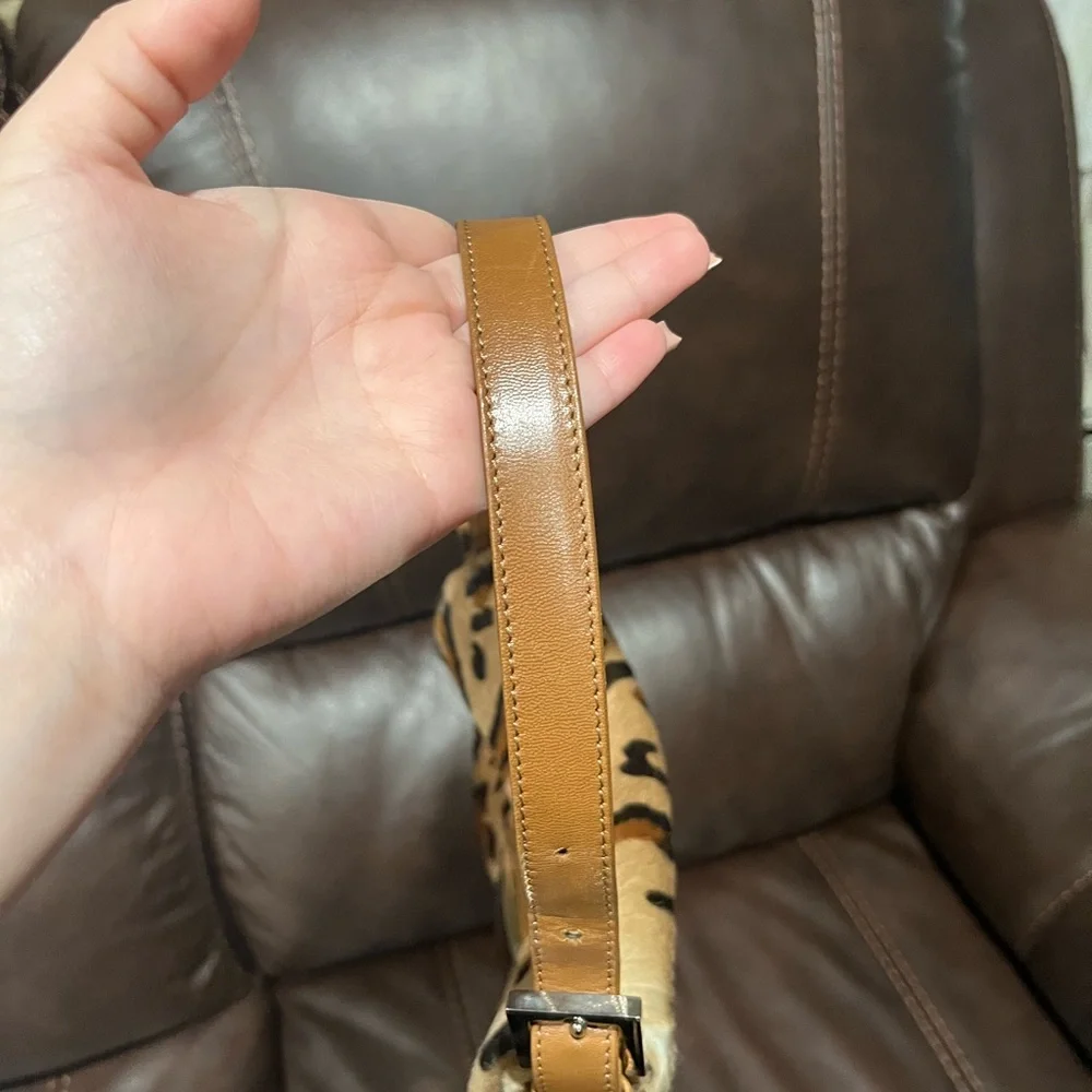 Fendi baguette  leopard pony hair - Picture 4 of 13